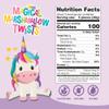 Sophiepops & Gumdrops Magical Marshmallow Twists, Unicorn Candy, Rainbow Marshmallows for Easter or Any Party, Non-Fat, Nut and Gluten Free, 3.53 oz, 24 Pack view 2
