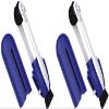 Calabria Swipes Mini Eyeglass Cleaner Microfiber Glasses Lens Cleaner Blue 2 Pack Sunglass Glasses Cleaner Tool Accessories view 1