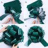 1Pcs Ribbon Pull Bows16" Wide, Gift Bows, Christmas, Presents, Birthday, Baby Shower, Gift Basket,Wedding, Reception, Easter,Decoration, Office, Classroom, Fundraiser. (Dark Green) view 3