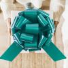 1Pcs Ribbon Pull Bows16" Wide, Gift Bows, Christmas, Presents, Birthday, Baby Shower, Gift Basket,Wedding, Reception, Easter,Decoration, Office, Classroom, Fundraiser. (Dark Green) view 4