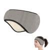 Agatige Sleep Ear Muffs, Soundproof Sleep Earmuff Headband Sleeping Noise Cancelling Ear Wrap Muffs Winter Women Sleep Mask for Men Women (1, Grey) view 1