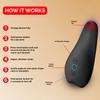 TMJ Relief Products Jaw Massager with Advanced Heating Modes - TMJ Massager - Jaw Massager TMJ - Ergonomic TMJ Massage Tool - Gentle Vibrations and Heat for Pain Relief, Tension, and Stiffness view 4
