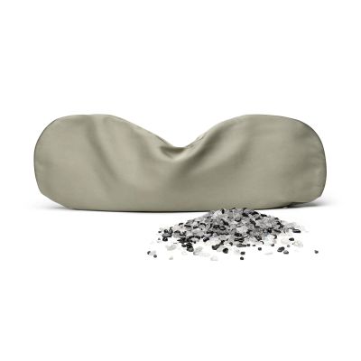KISMETICS - Weighted Eye Pillow for Relaxation, Sleeping, Yoga, SPA and Travelling, 100% Natural Crystals Mixed with Labradorite and Obsidian, Cooling Eye Pillow, Reusable, Relaxation Gift for Women