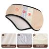 Agatige 2-in-1 Soundproof Sleep Earmuff Headband, Comfortable Sleeping Noise Cancelling Ear Wrap Ear Muffs Winter Women Sleep Mask for Men Women (1, Beige) view 3