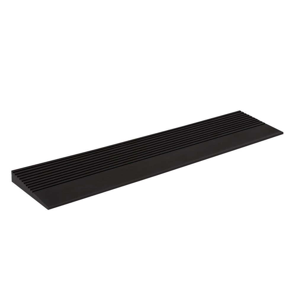 1" Rise Threshold Ramp, 35.4" Wide Natural Rubber Door Ramp Wheelchair Ramp, 1500 LBS Capacity, Non-Slip Solid Rubber Threshold Ramp Used for Thresholds,Doorways and Bathroom
