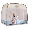 Mosquito Net for Bed,Portable Folding Net Bed with Bottom Mosquito Net Tent Use Mosquito Netting for Adults Trip Camping Travel,H,1.2M view 1