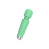 AmeMakye Mini Upgraded Rechargeable Handheld Waterproof Massager,Electric Portable Back Massager for Back Neck Shoulder Body,Green view 1