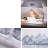 Mosquito Net Bed Camping Double Portable Travel Home Anti Mosquito Tent Foldable Adult Bottomed Sleep,B,150 * 200cm view 2