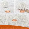 Darfukei Crinkle Paper Filler, Valentine's Day 1/2LB(8 oz) Shredded Paper For Gift Baskets, White bridesmaid proposal gifts, Crinkle Cut Paper Shred For Birthdays, Weddings,Boxes Bags, Basket Filler, Anniversaries, Gift Wrapping view 2