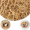 Darfukei Crinkle Paper Filler, 1/2LB(8 oz) Shredded Paper For Gift Baskets, Kraft For Christmas gifts, Crinkle Cut Paper Shred For Birthdays, Weddings,Boxes Bags, Basket Filler, Anniversaries, Gift Wrapping view 1
