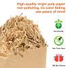 Darfukei Crinkle Paper Filler, 1/2LB(8 oz) Shredded Paper For Gift Baskets, Kraft For Christmas gifts, Crinkle Cut Paper Shred For Birthdays, Weddings,Boxes Bags, Basket Filler, Anniversaries, Gift Wrapping view 2