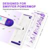 24 Packs 5X Cleaning Power Mop Refills for Swiffer PowerMop,Multi-Surface Floor Mop Pad Refills Repalcement Pads for Floor Cleaning view 4