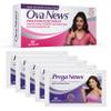Prega News (5 packs) & Ova News Combo | Easy to Use Test Kits | Accurately Track Ovulation & Detect Pregnancy view 2