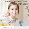 Lonlown Kids Toothbrushes 8 Pack,Extra Soft Toddler Toothbrush Age 2-4,Cute Multicolor Boys Girls Child Toothbrush,Clean Kids Teeth,Bristles Not Easy to Shed view 4