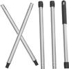 PSUFURV Universal Broomstick mop Stick Replacement mop Stick Stainless mop Pole Stainless Steel American Handle mop Section Mop Handle Stainless Broom rods view 1
