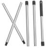 PSUFURV Universal Broomstick mop Stick Replacement mop Stick Stainless mop Pole Stainless Steel American Handle mop Section Mop Handle Stainless Broom rods view 2