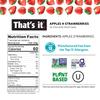 That's it. Mini Fruit Bars (Variety 35 Pack) No Sugar Added, Plant-Based, Vegan & Gluten Free, Breakfast Bar, Paleo, for Children & Adults, Non GMO, Fiber (7 Blueberry, 7 Cherry, 7 Fig, 7 Mango, 7 Strawberry) view 4