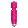 2024 Upgrade Waterproof Integrated Design Rechargeable Mini Electric Body Massager Suitable for Neck and Back, Rose view 1