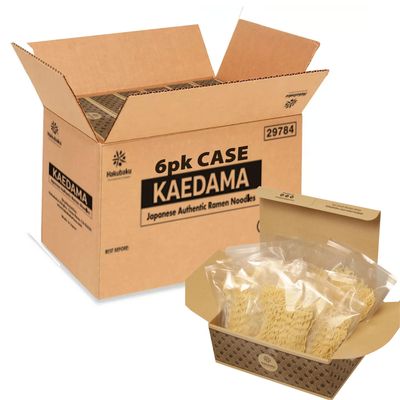 Kaedama - Authentic Japanese Ramen Noodles Bulk (48 pack)
