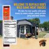Buffalo Bob's Wild Game Meat Snack - Camel with Beef Jerky 10 Pack view 2