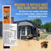 Buffalo Bob's Wild Game Meat Snack - Beef and Buffalo Chipotle & Garlic Jerky 10 Pack view 2