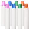 1000 Pack 5oz Paper Cups, Multicolor Paper Disposable Cups, Small Mouthwash Cups, Cold Beverage Drinking Cup for Party, Travel and Event (Strip) view 1