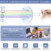 ZONLON 6 Pack Reading Glasses for Women Men, Spring Hinge Eyeglasses Blue Light Blocking Anti Eyestrain Computer Readers (3Black2Demi1Gray, 3.00, multiplier_x) view 3