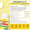 10-in-1 Magnesium Complex Supplement, Magnesium Glycinate 500mg with Citrate & Malate, Chelated High Absorption Plus Vitamin D3 & Zinc - for Nerve, Muscle & Bone Support - 120 Capsules view 4