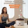 500ML Volcano Flame Diffuser,Essential Oil Diffusers for Home,Decorative Bedroom Aromatherapy Scent Air Diffuser Ultrasonic Aroma DefusersWhite view 3