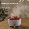 500ML Volcano Flame Diffuser,Essential Oil Diffusers for Home,Decorative Bedroom Aromatherapy Scent Air Diffuser Ultrasonic Aroma DefusersWhite view 4