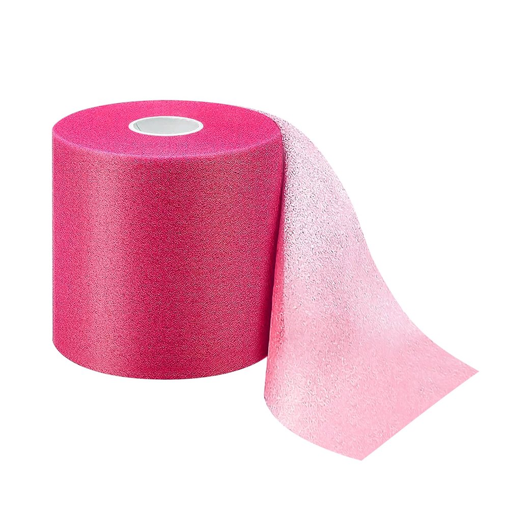 Pre-wrap Athletic Tape,2.75 Inches X 30 Yards Roll Pre wrap Headbands for Hair Soccer,Foam Underwrap Sports Wrap for Ankles Wrists Hands Knees Elbows (Red)