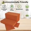 100 Pack Terracotta Paper Napkins, Disposable Linen-Feel Guest Towels Cloth-Like Hand Towels, Soft, Absorbent, Paper Hand Napkins for Kitchen, Bathroom, Parties, Weddings, Dinners - 12" x 17" view 3