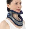 Velpeau Neck Brace for Neck Pain and Support, Soft Cotton Pads, Cervical Collar Restricting Cervical Motion, Relieves Discomfort and Spine Pressure (Foam Pads Version) view 1