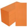 100 Pack Orange Paper Napkins, Disposable Linen-Feel Guest Towels Cloth-Like Hand Towels, Soft, Absorbent, Paper Hand Napkins for Kitchen, Bathroom, Parties, Weddings, Dinners - 12" x 17" view 1