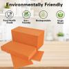 100 Pack Orange Paper Napkins, Disposable Linen-Feel Guest Towels Cloth-Like Hand Towels, Soft, Absorbent, Paper Hand Napkins for Kitchen, Bathroom, Parties, Weddings, Dinners - 12" x 17" view 3