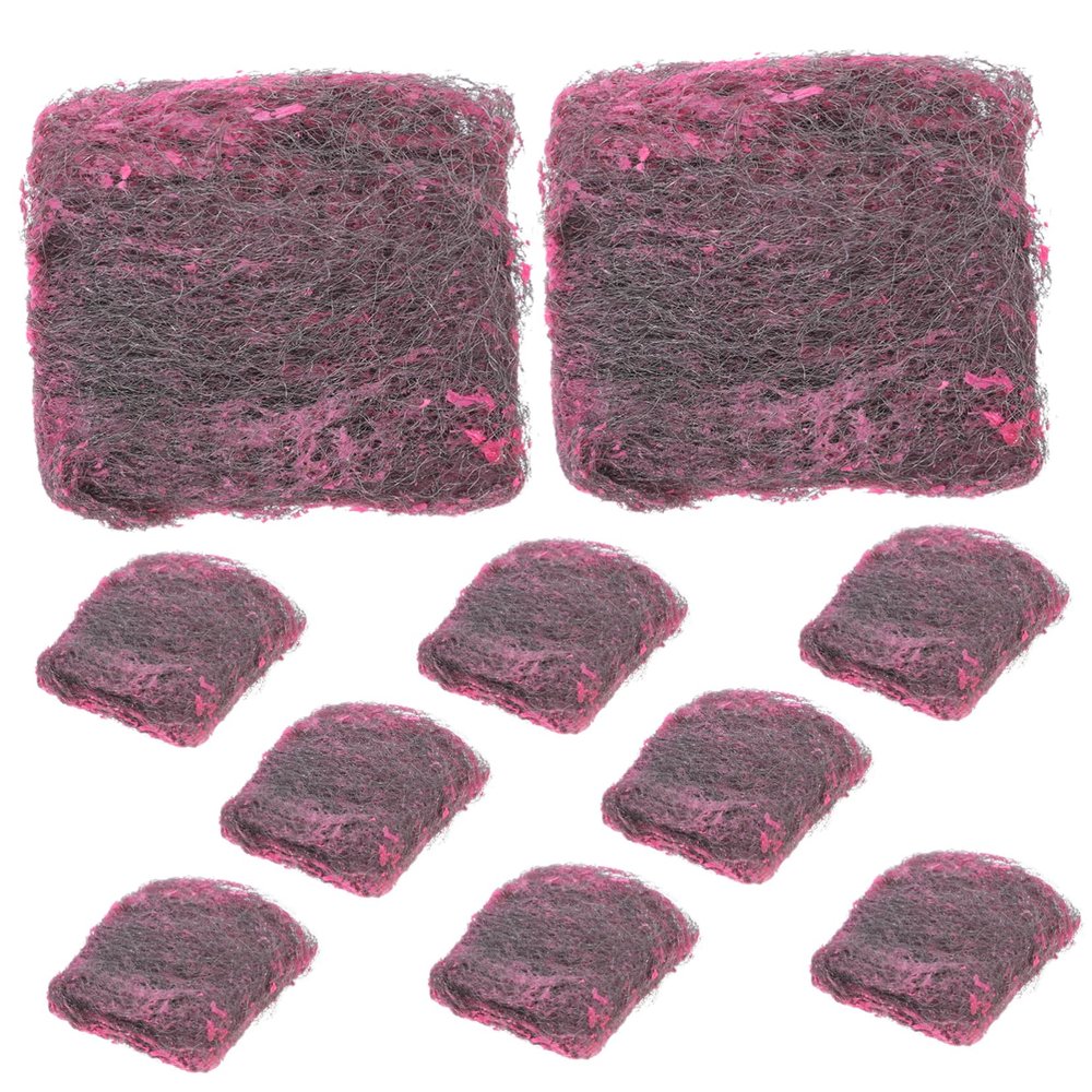 Ipetboom Scouring Pad Steel Wool Brush Stainless Steel Wire Scrubber for Dishes Scrubber Sos Pads