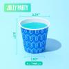 [1800Pack] 3 oz Paper Cups, Small Mouthwash Cups, Disposable Bathroom Cups, Paper Cups for Party, Picnic, BBQ, Travel, and Event, Assorted designs view 3