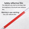 Gqudyi White Rotating HeadSpeech Blind Cane4-fold Folding Blind Cane,Maximum Length of 1.32mfor Mobility Aids Assist Tool,Titanium Alloy,Blind Cane Bag view 2