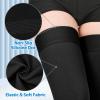 2Pairs Ktinnead 20-30mmHg Thigh High Compression Stockings for Women, Open-Toe Thigh High Compression Socks, Medical Compression Stockings for Pregnant, Teacher, Doctor, Varicose Veins, lymphedema view 4