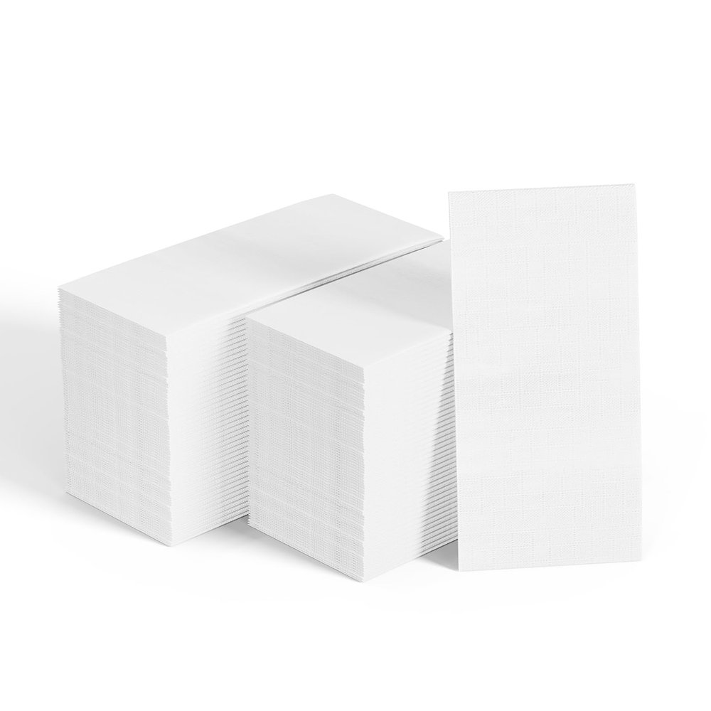 400 Pack Paper Napkins, Disposable Guest Towels Party Dinner Napkins Soft, Absorbent 3-Ply Hand Towels for Bathroom, Wedding and Events