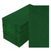 100 Pack Green Paper Napkins, Disposable Linen-Feel Guest Towels Cloth-Like Hand Towels, Soft, Absorbent, Paper Hand Napkins for Kitchen, Bathroom, Parties, Weddings, Dinners - 12" x 17" view 1
