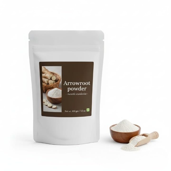Arrowroot Powder | 100gms | Ararot | Pure