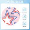 25pcs Adhesive Patch for Libre 2/3, Waterproof CGM Sensor Covers Star Independence Day Blood Sugar Monitor Adhesive Patch American Flag Sensor Stickers Compatible with Freestyle Libre (5 Styles) view 4
