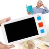Digital Video Magnifier, 17 Color Modes 5.0 Inch Handheld Portable Digital Magnifier,5 Inch LCD Screen for Low Vision Foldable Handle,White view 1