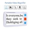 Digital Video Magnifier, 17 Color Modes 5.0 Inch Handheld Portable Digital Magnifier,5 Inch LCD Screen for Low Vision Foldable Handle,White view 4
