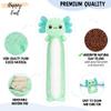 Axolotl Unscented 2Lbs Heating Pad for Neck Shoulders and Back Wrap Microwavable, Heatable 22.5" Cute Warm Stuffed Animals Neck Warmer - Axolotl Gifts for Women Girls and Kids view 3