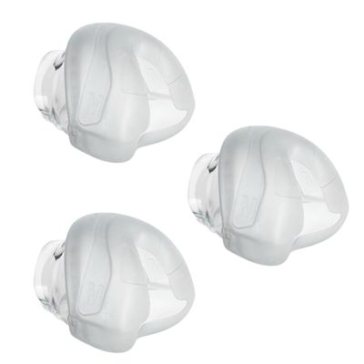 NineLife Basics Replacement E-Son Nsal Cushion (Seal) Large (3 Pack), Clear