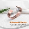 Jecanori Copper Bracelet for Men, 18X Strength 99.99% Pure Solid Mens Magnetic Copper Bracelets view 3