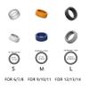 LevyPan Silicone Protector Compatible with Oura Ring Gen 3, Elastic Cover for Men and Women (Yellow, S(6/7/8)) view 4