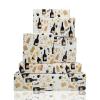 Vnaaem Beer Wrapping Paper 6 Pcs Funny Men Women Birthday Gift Wrap for Birthday Wine Themed Art Project Party Wedding 19.6 X27.8Inch view 1
